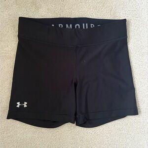 Under Armour Women's Black Biker Shorts